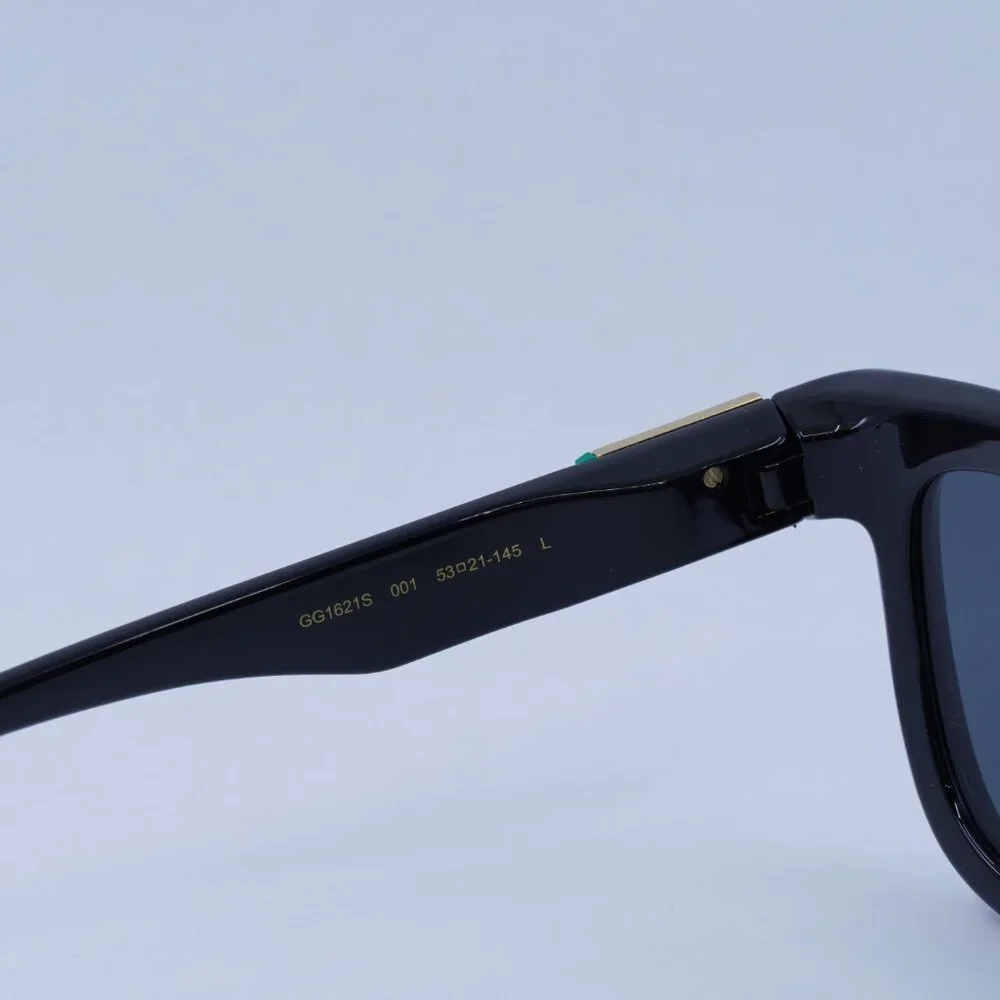 Exclusive Sale! Gucci GG1621S 001 Sunglasses Black Frame, Grey Lenses